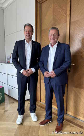 Frankenthal – Staatsminister Achim Schwickert zu Besuch: Austausch über Feuerwehr, Stadtentwicklung, Sicherheit und Mobilität