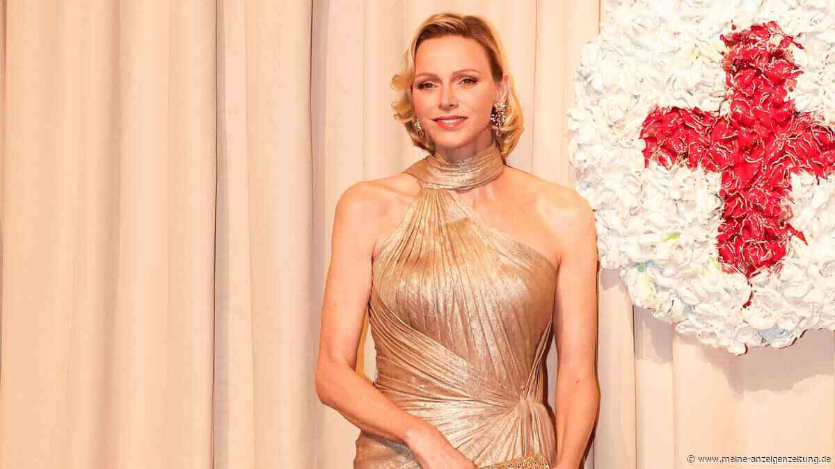 Wie ein Bond-Girl: Charlène von Monaco begeistert beim Rotkreuzball mit glamourösem Hollywood-Look