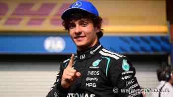 Belgian Grand Prix 2026 LIVE: Latest updates as Kimi Antonelli targets sixth win