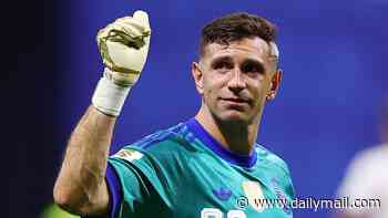 Emiliano Martinez reveals he has been playing with 'extremely painful' fractured finger throughout the World Cup - but ignored surgery advice