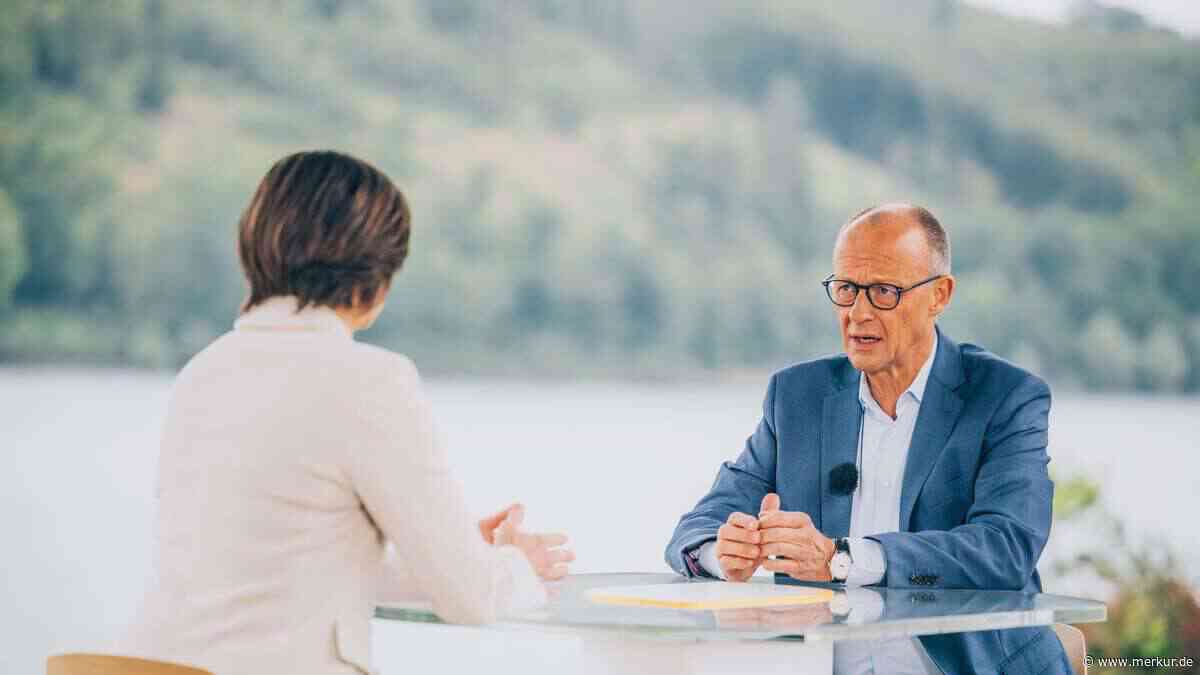 „Hatte auch mit seiner Person zu tun“: Merz geht im ZDF-Sommerinterview deutlich auf Distanz zu Spahn