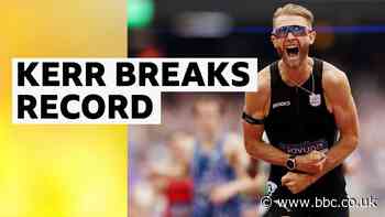 'Unbelievable!' - GB's Kerr breaks mile world record