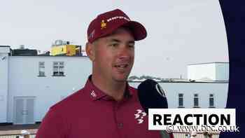 Herbert feels 'all the emotions' after record-equalling round at The Open