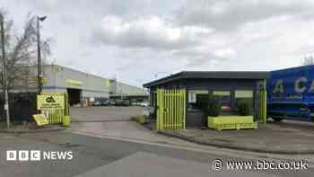 Scrap metal fire battle 'could last for days'