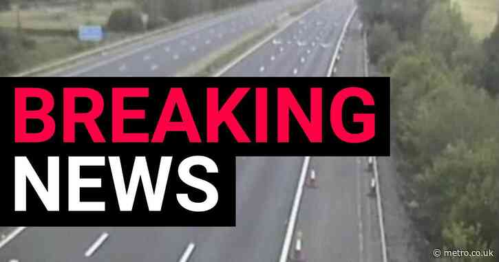 Boy, 13, killed and woman hospitalised in motorway collision