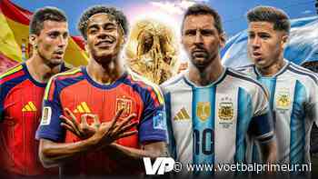 LIVE: De Boer stelt gecombineerde XI Spanje en Argentinië samen, eerbetoon Messi