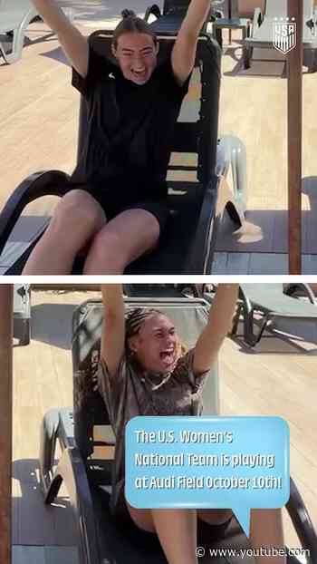 I GOT A TEXT 📱 | Reigning Olympic Gold Medalists USWNT vs Reigning World Champs Spain on Oct 10