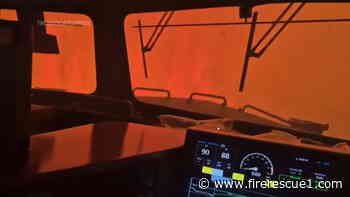 Video captures train crew escaping advancing Ontario wildfire