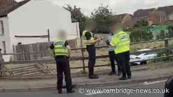 Car ‘ends up in underpass’ after Cambridgeshire city centre crash