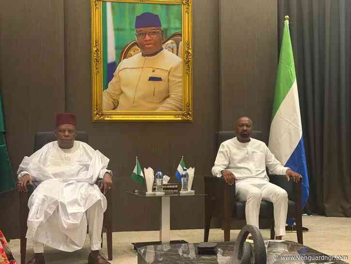 Shettima arrives in lungi, Sierra Leone for ECOWAS mid-year summit 2026