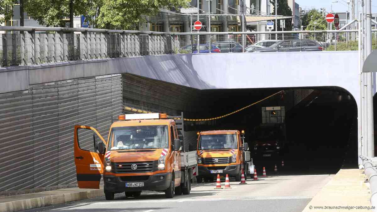 Start am Montag: Der Wolfsburger Nordkopf-Tunnel wird eine Woche gereinigt