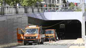 Start am Montag: Der Wolfsburger Nordkopf-Tunnel wird eine Woche gereinigt