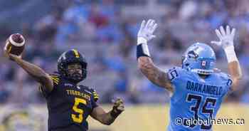 Ticats hold on for 24-23 home win over Argonauts