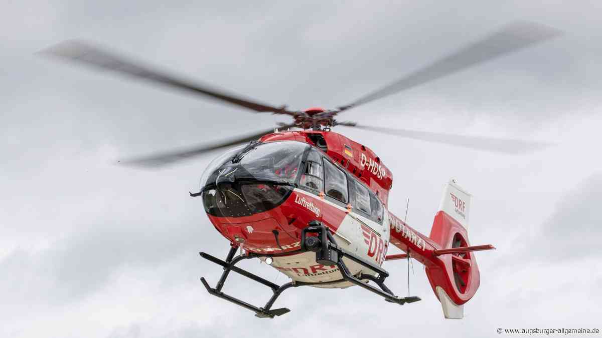 72-Jähriger wird nach Frontalzusammenstoß ins Krankenhaus geflogen
