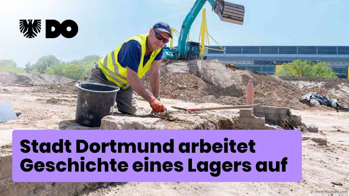 Archäologen legen in Dortmund Spuren eines der größten Zwangsarbeiterlager Deutschlands frei