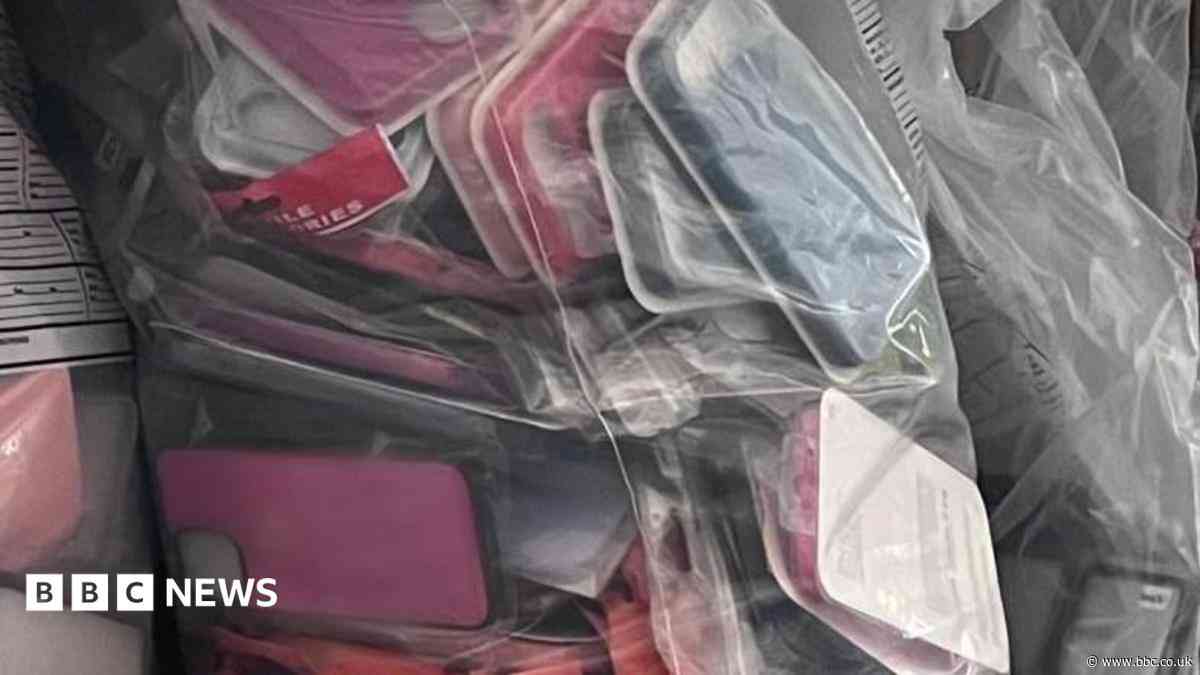 Counterfeit goods worth thousands seized from shops