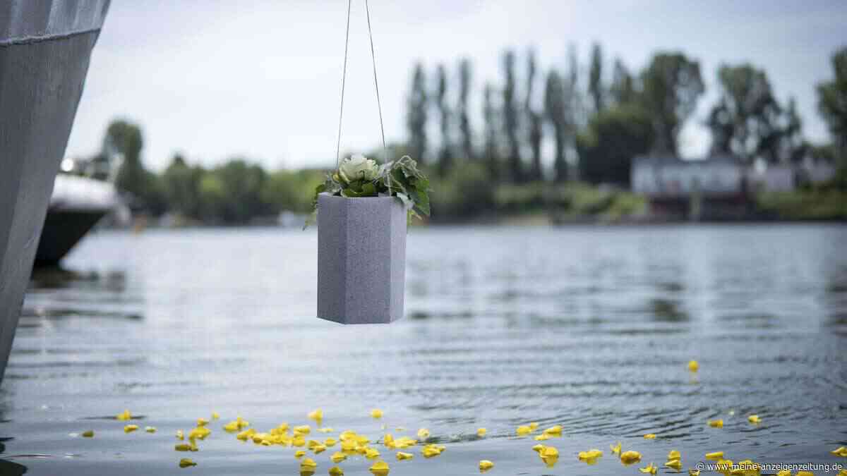 Letzte Ruhe im Rhein oder unter den Primeln im Garten