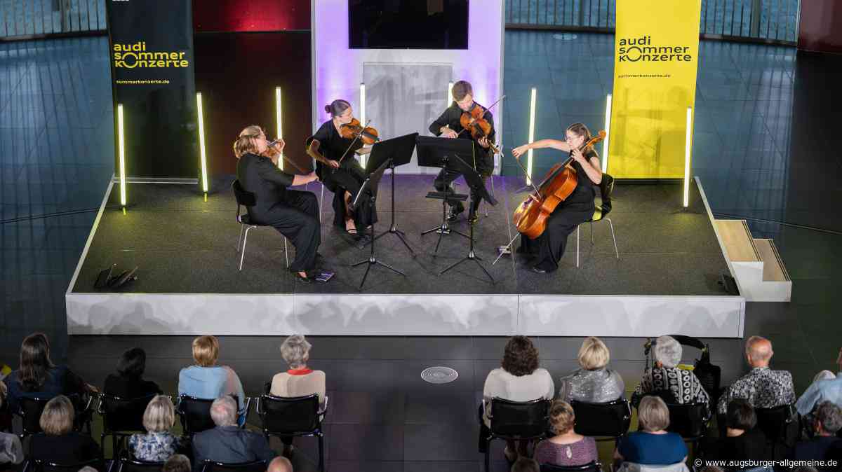 Barbican Quartet verzaubert bei Audi Sommerkonzerten mit hauchzarter Klangkunst