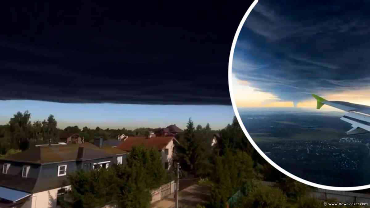 Hemel boven Moskou kleurt pikzwart na droneaanvallen