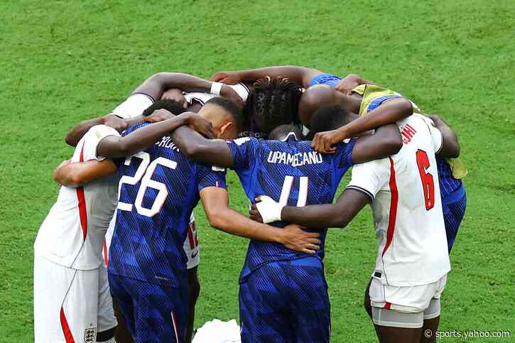 England and France players lauded for praying together after World Cup thriller