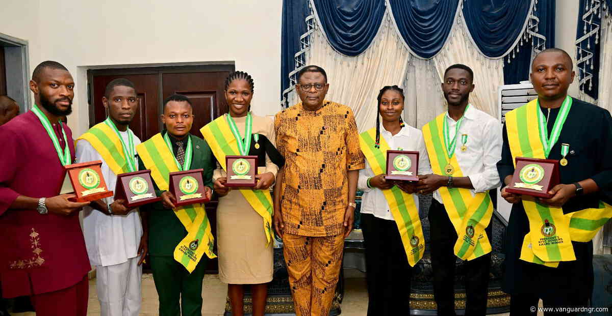 Gov Otu rewards seven outstanding corps members with automatic employment