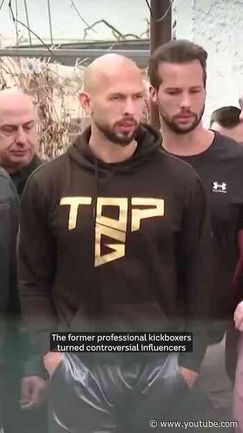 Influencer brothers Andrew and Tristan Tate arrested | ABC NEWS