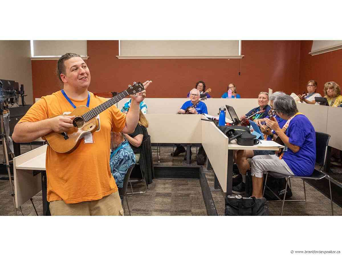 'It’s portable, fun, and can be silly': International artists teach, perform at Brantford Ukulele Festival