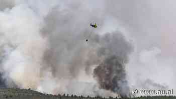 13.000 hectare verwoest door grote natuurbrand boven Madrid