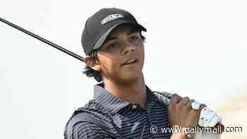 Charlie Woods suffers another blow in pursuit to follow in dad Tiger's footsteps as nightmare run of results continues