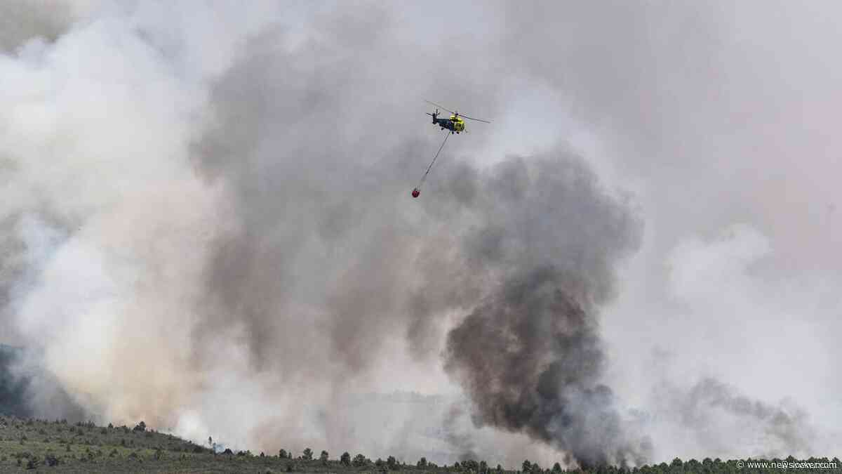 13.000 hectare verwoest door grote natuurbrand boven Madrid