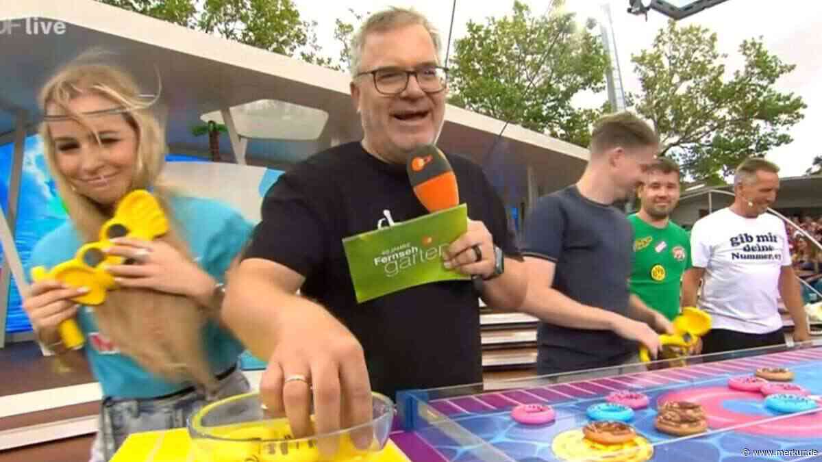 Schlüpfrige Anspielung sorgt im „ZDF-Fernsehgarten“ für Lacher: „Passiert sonst nur Dieter Bohlen“