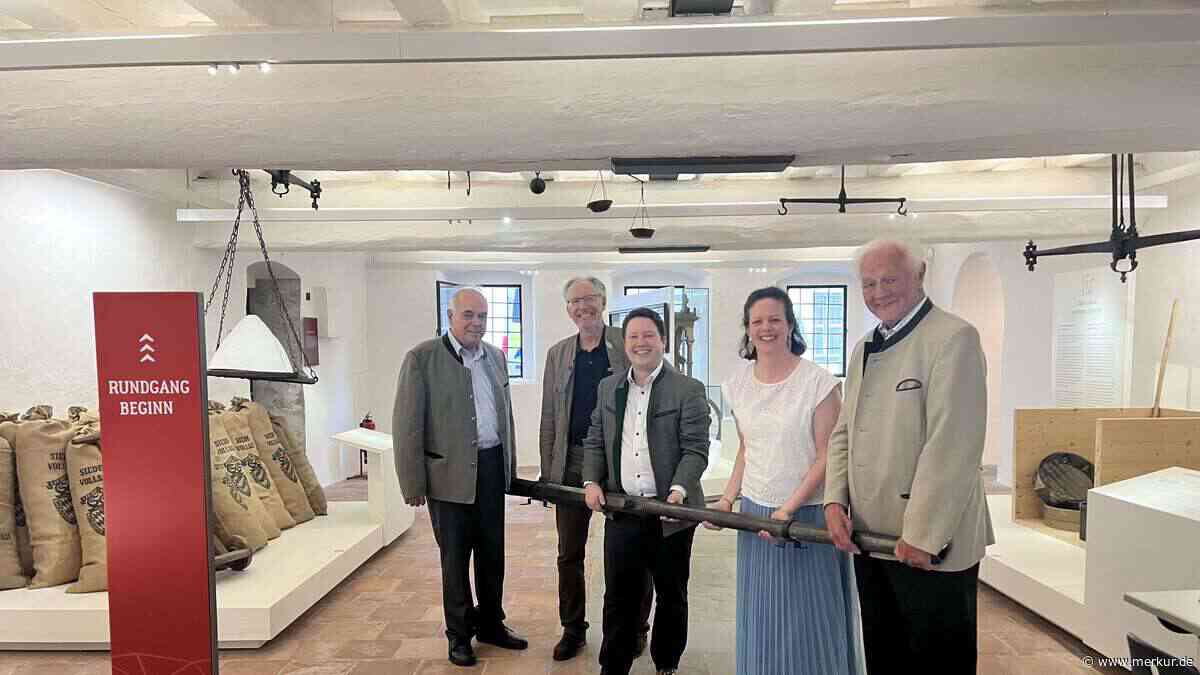 Kanone aus dem 17. Jahrhundert zieht ins Kloster Benediktbeuern
