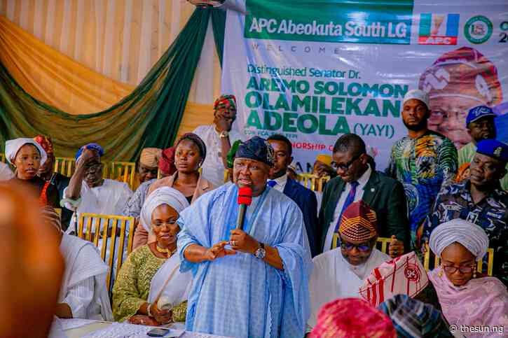 Senator Adeola: Opposition elements after Ogun treasury, not service in 2027