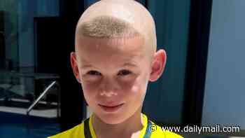Wayne and Coleen Rooney's son Cass takes inspiration from legendary Brazilian player Ronaldo as he copies his iconic 2002 World Cup haircut