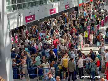 Ferienstart am Flughafen Düsseldorf