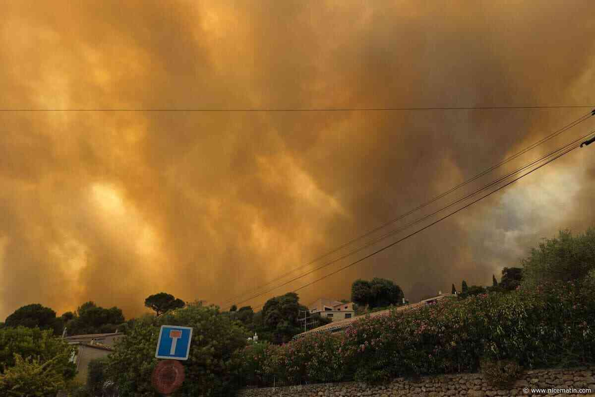 Un feu virulent ravage 5 hectares de végétation près de Draguignan, il est conseillé d’éviter le secteur