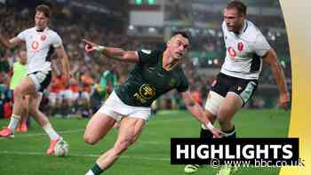Nations Championship highlights: South Africa 43-0 Wales