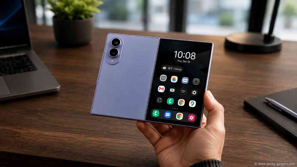 Samsung Just Used Titanium to Finally Kill the Galaxy Z Fold 8 Crease