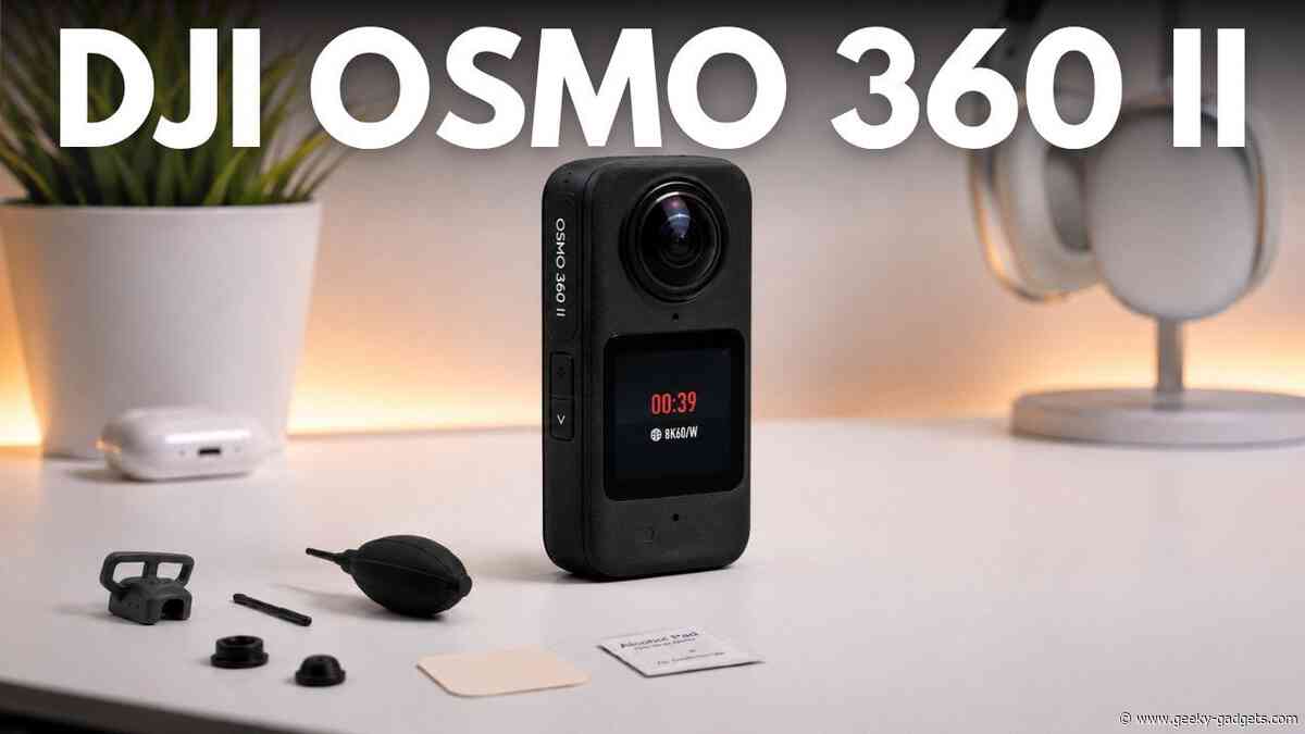 DJI Osmo 360 II Leaks Reveal Expected 8K at 60Fps Video