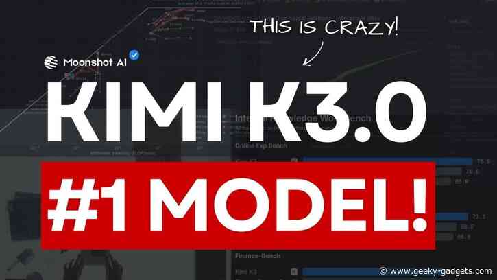 New Moonshot Kimi K3 AI Challenges Fable 5 and ChatGPT 5.6