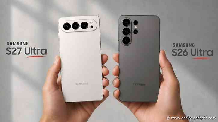 Leaked Galaxy S27 Ultra Camera Setup Confirms a Massive Hardware Change
