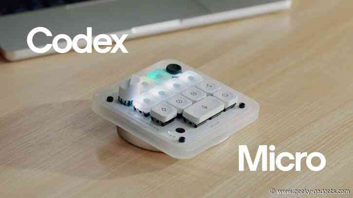 Meet the Codex Micro: OpenAI’s Physical Keyboard for Coders $230