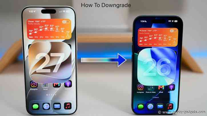 How to Safely Downgrade iOS 27 to iOS 26 Without Data Loss