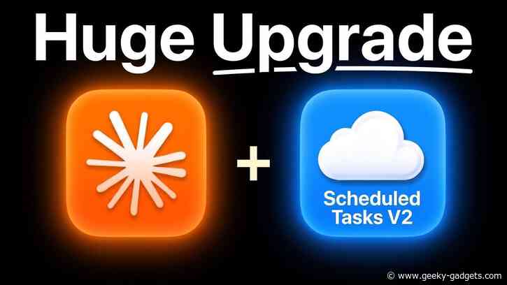 Claude Cowork Scheduled Tasks Just Became Even Easier with Version 2