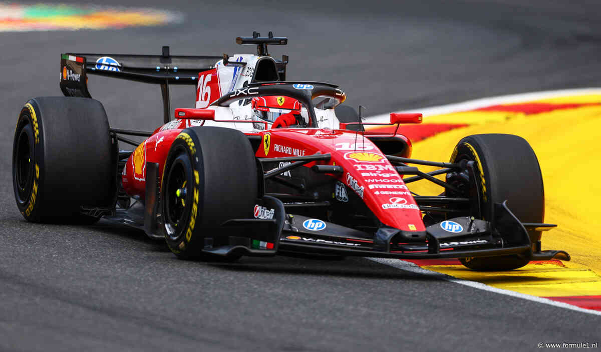 Charles Leclerc moet Kimi Antonelli voor zich dulden in GP België: ‘Werk aan de winkel’