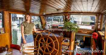 Maaike kocht spontaan een vrachtschip van 72.000 euro, nu is het haar droomhuis