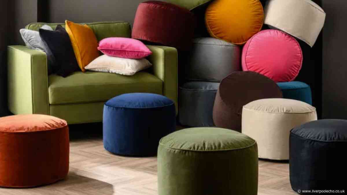 Dunelm shoppers buying multiple 'elegant' £40 pouffes in 16 colours