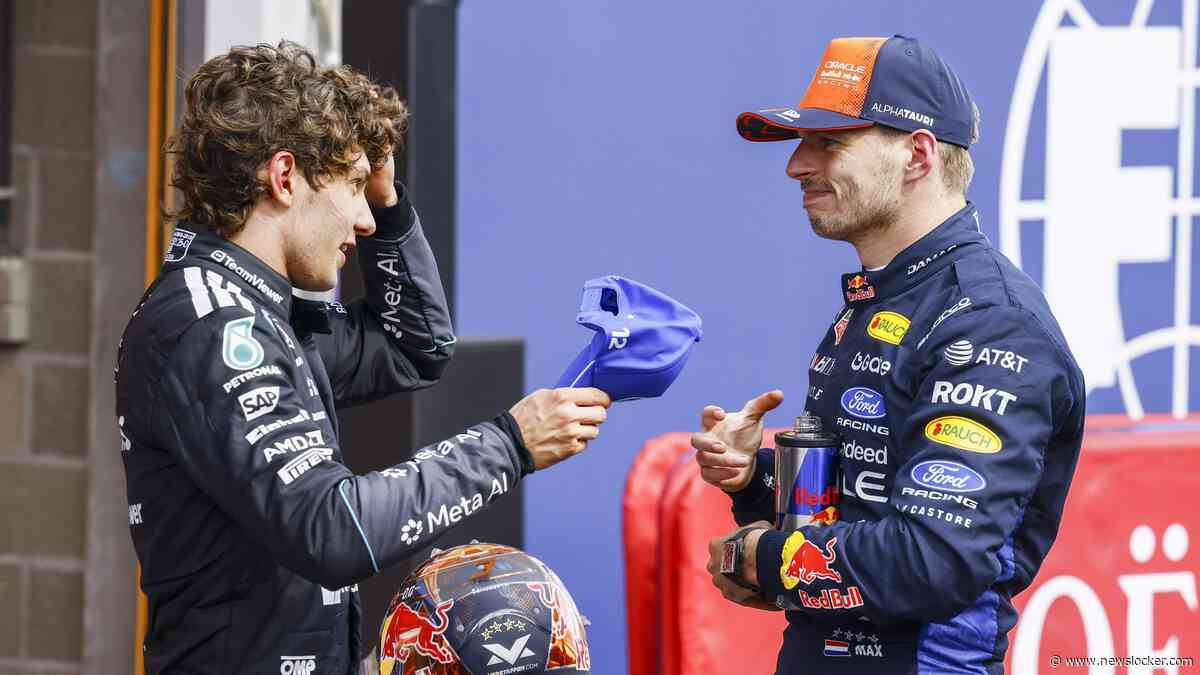 Max Verstappen tevreden met podiumplek: ’En dan had ik daarmee ook wat pech’
