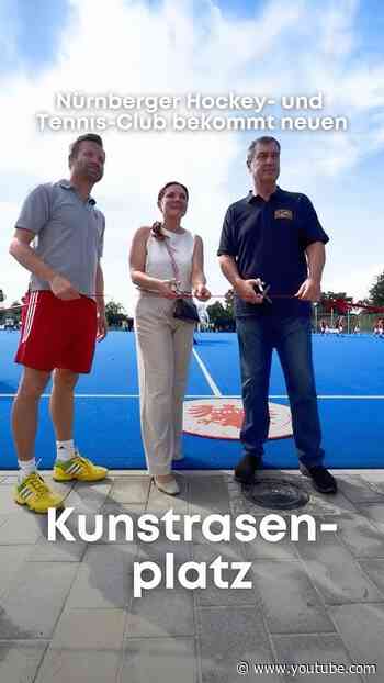 Neuer Kunstrasenplatz für den Nürnberger Hockey- und Tennis-Club - Bayern