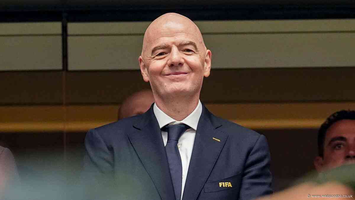 BBC and ITV forced to follow strict World Cup rule as Gianni Infantino shown on screen